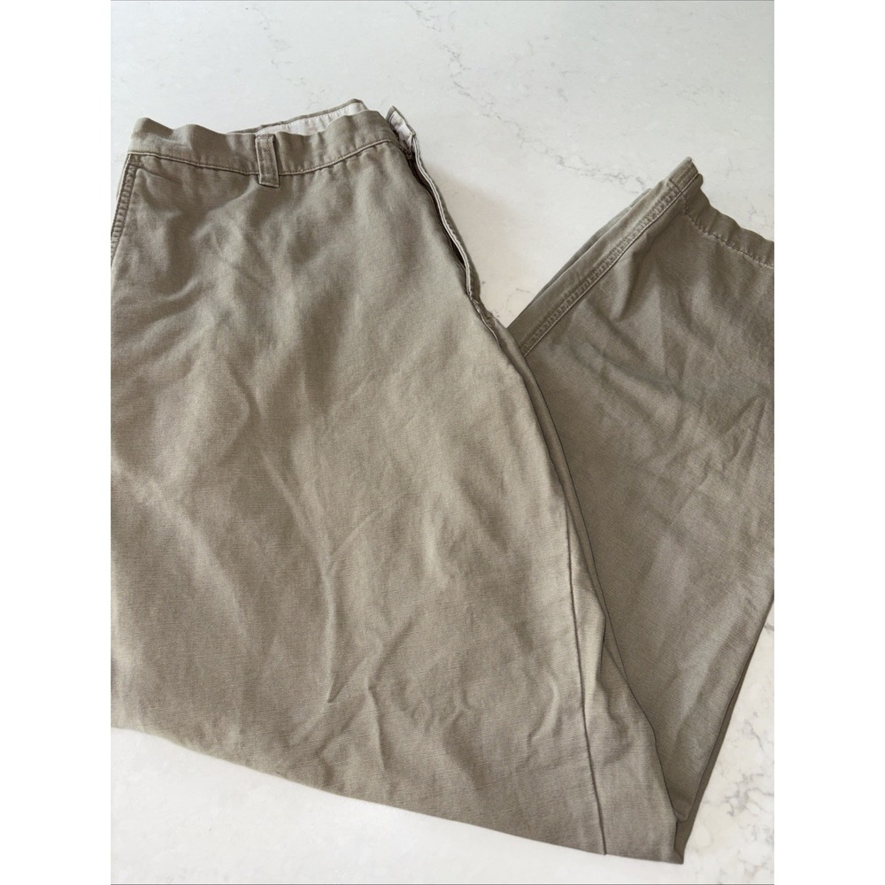 Columbia Mens 38 ROC Cargo Canvas Pant Tan AM8142 Outdoor 100%‎ Cotton Khaki
